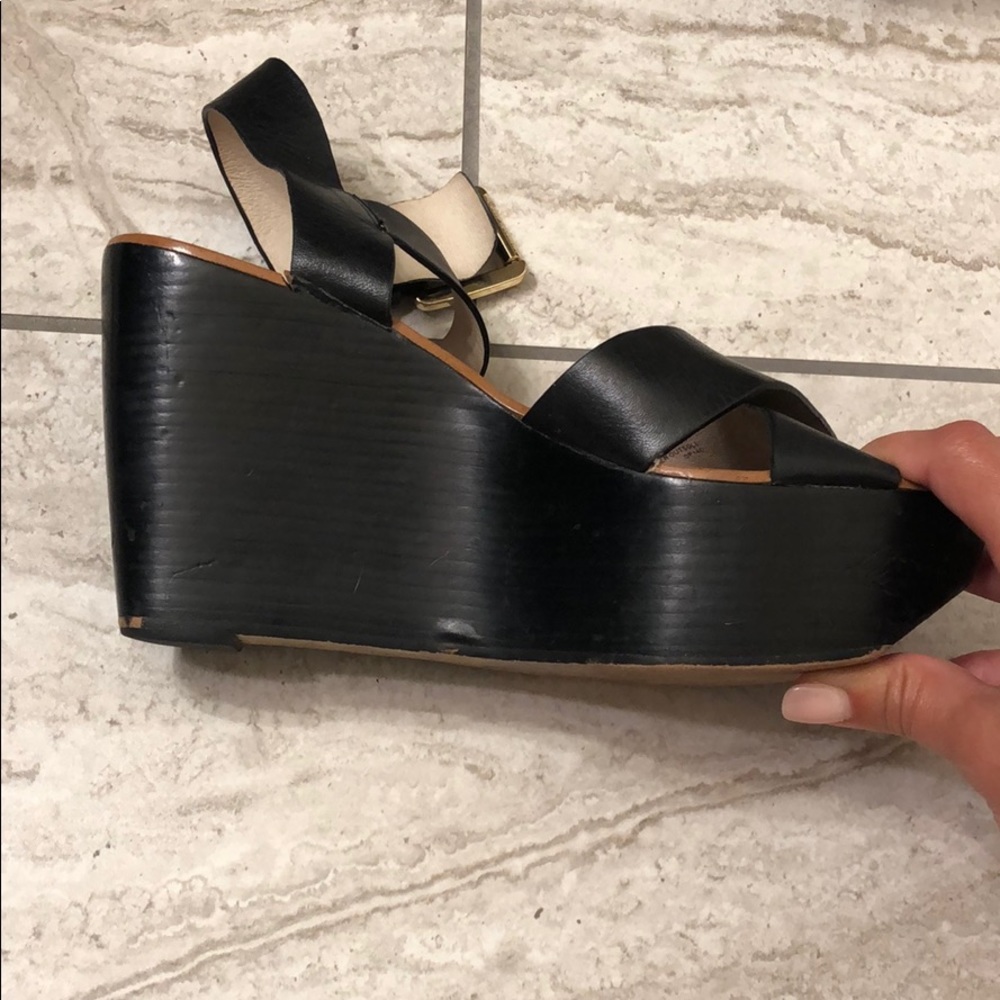 Michael Kors black wedges - Picture 6 of 8